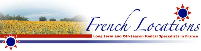 Long term rentals in France, off season rentals in France, property rentals in France, winter property rental in France, houses for rental in France, 
	  cottages for rental in France