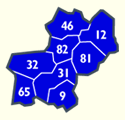 Midi-Pyrenéés, french region, france properties
